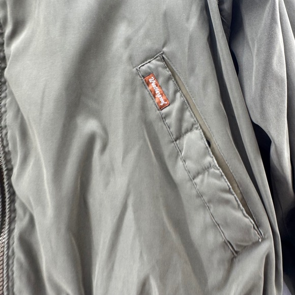 Weatherproof Garment‎ Co Men's XL Olive Green Bomber Jacket Coat Classic - Picture 5 of 11